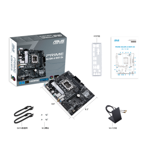 ASUS PRIME H610M-A WIFI D4 Intel H610