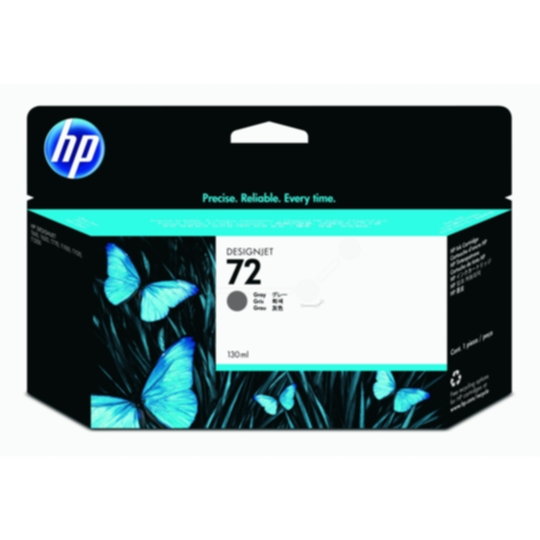 HP 72 Mustepatruuna harmaa, 130 ml