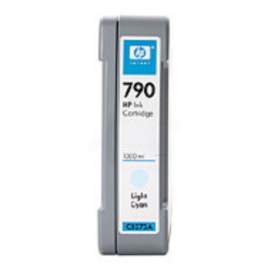 HP 790 Mustepatruuna vaalea cyan, 1000 ml