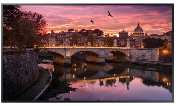 Samsung QM55B Digital Signage Flat Panel 139.7 Cm (55") VA Wi-Fi 500 Cd/m² 3.5K Ultra HD Black Tize