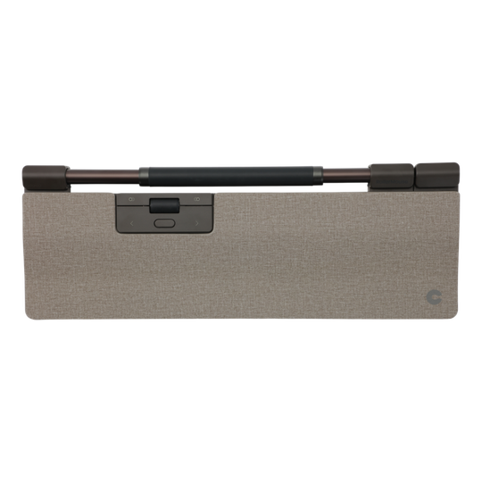 CONTOUR ROLLERMOUSE PRO WL W. EXT. WR, LIGHT GREY FABRIC