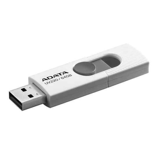 UV220 64GB White/grey USB 2.0