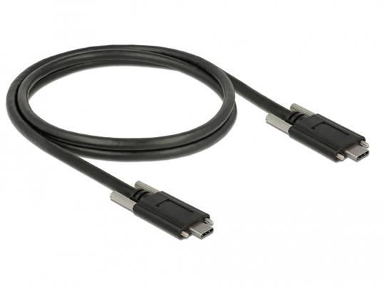 This USB Cable By Delock Allows The Connection Between Devices With A USB Type-C Connector And A PC