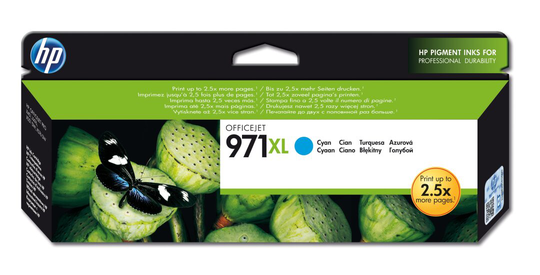 HP 971XL Cyan Ink Cartridge