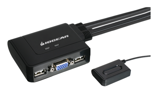 IOGEAR 2-Port USB KVM Switch VGA