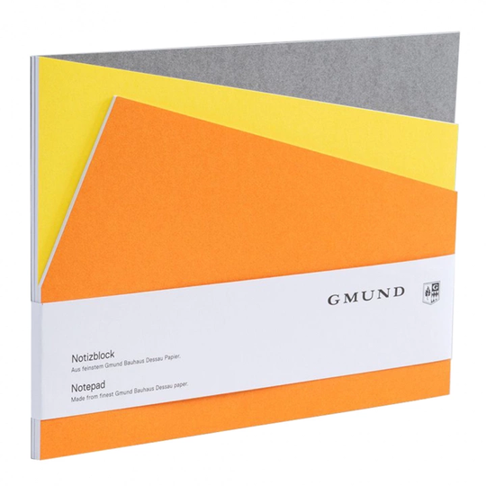 Gmund Bauhaus Dessau Notepad A5 Triad