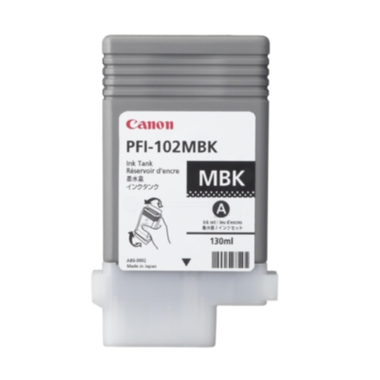Canon PFI-102 MBK Mustepatruuna mattamusta