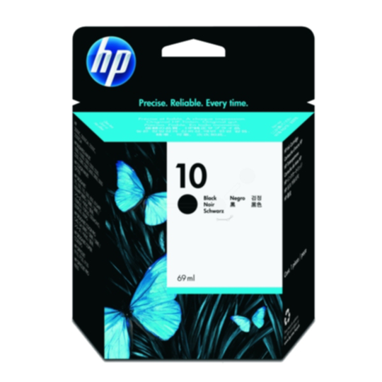 HP 10 Mustepatruuna musta, 2200 sivua