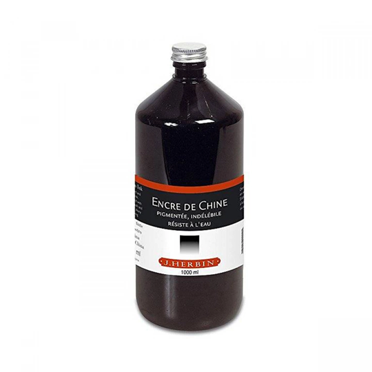 Herbin Indian ink 1000 ml Black