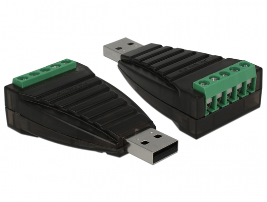 This USB Type-A To RS-422/485 Converter By Delock Expands The Computer By An Industrial Interface Fo