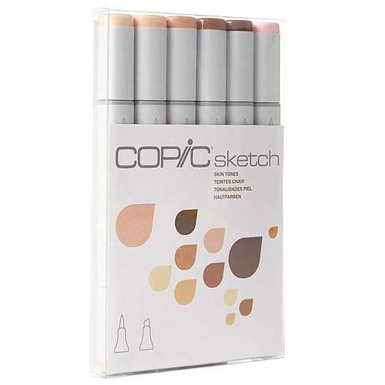 Copic Sketch 6-setti Skin tones