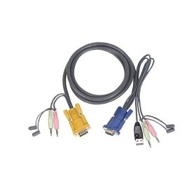 IOGEAR 3 Ft. USB KVM Cable For