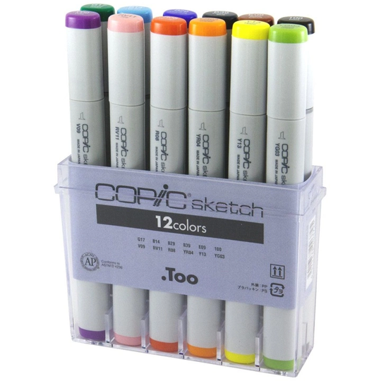 Copic Sketch 12-setti Basic