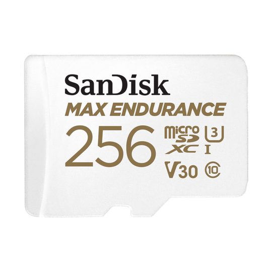 256GB SanDisk Max End MicroSDHC 120k Hrs