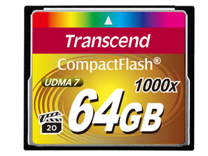 TRANSCEND 1000X CF CARD 64GB