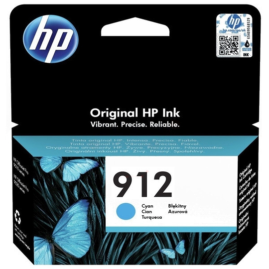 HP 912 Mustepatruuna syaani, 315 sivua