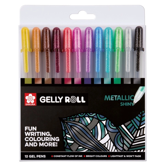 Sakura Gelly Roll Metallic 12 kpl