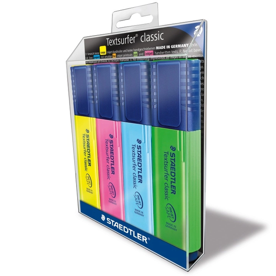 Staedtler 4 kpl Textsurfer Classic Yliviivauskynä