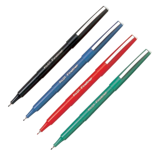 Pilot Fineliner Green