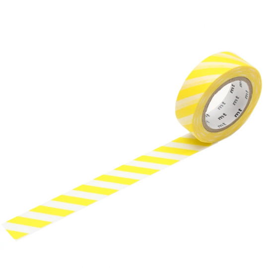 MT Washi-teippi Stripe Lemon