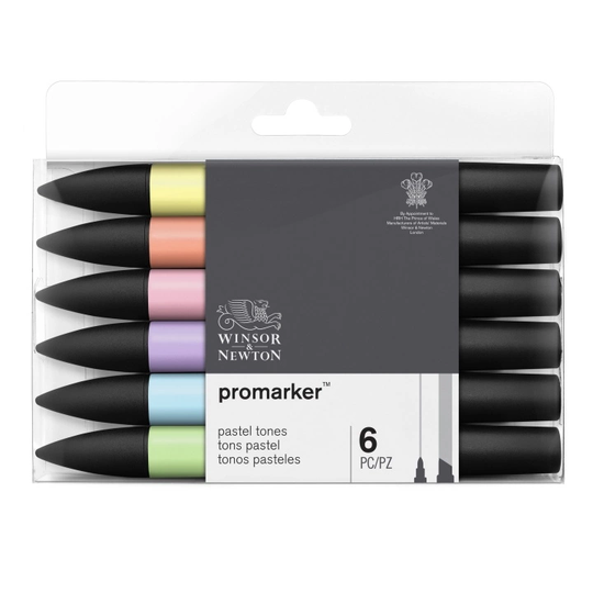 Promarker ProMarker 6-setti Pastel tones