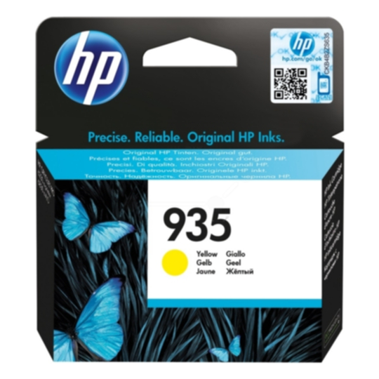 HP 935 Mustepatruuna keltainen, 400 sivua