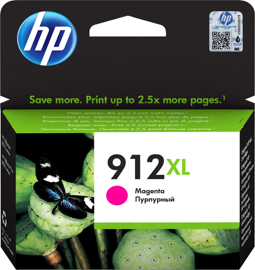 HP 912XL High Yield Magenta Org Ink Crt