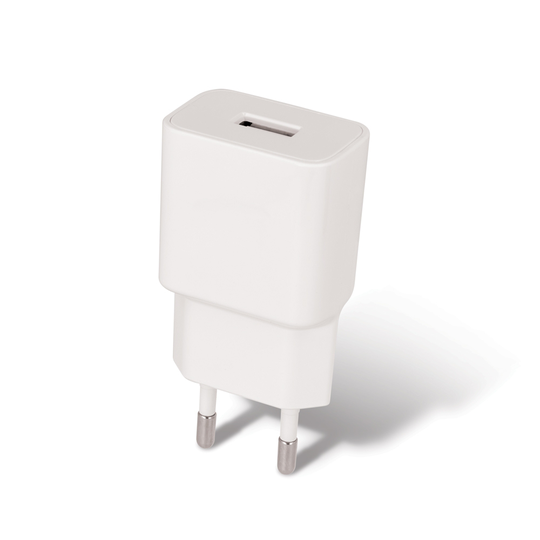Setty USB-laturi 2 4A valkoinen