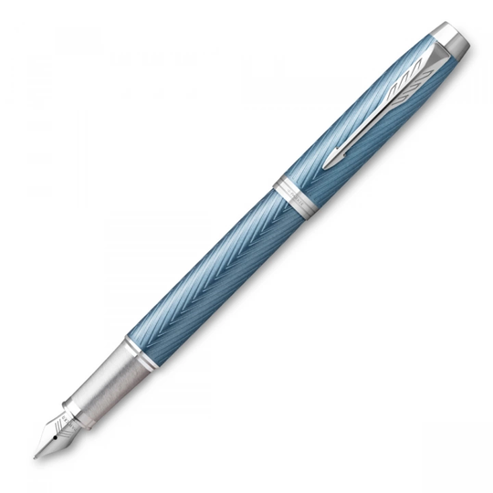 Parker IM Premium Blue/Grey Täytekynä Fine