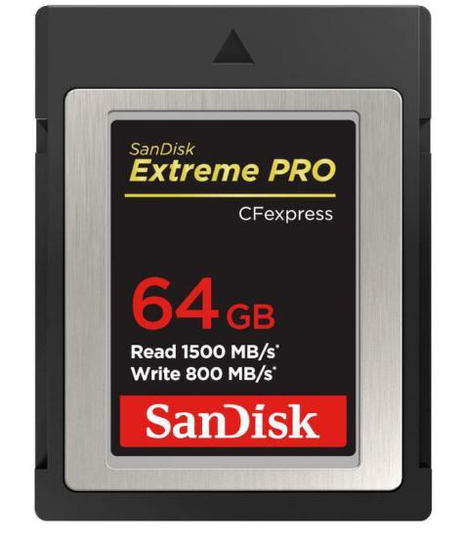 SANDISK Extreme Pro 64GB CFexpress Card