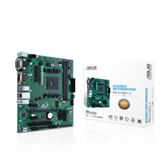 ASUS PRO A520M-C II/CSM AM4 DDR4