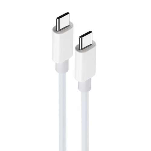 Maxlife MXUC-05 USB-C - USB-C kaapeli 1m (20W) valkoinen