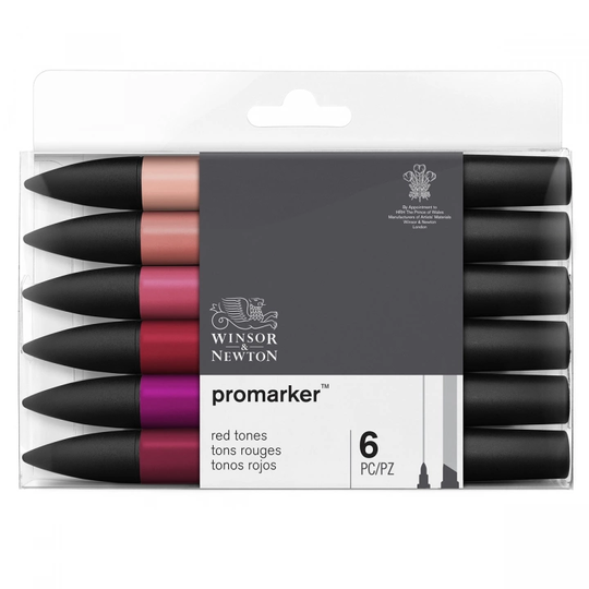 Promarker Promarker 6-setti Red tones
