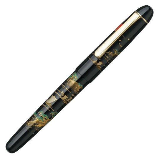 Platinum Kaga' Hira Maki-e Täytekynä Sansui Fine