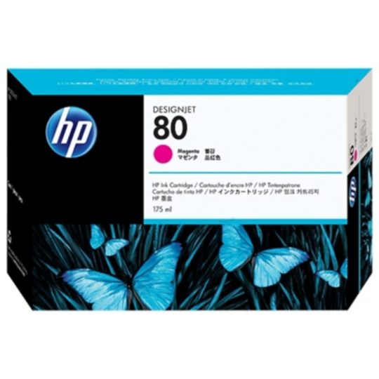 HP 80 Mustepatruuna magenta, 175 ml
