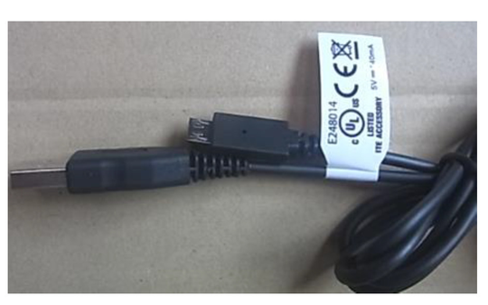 ZEBRA Cable, USB, Type-A, 36", 0.9m