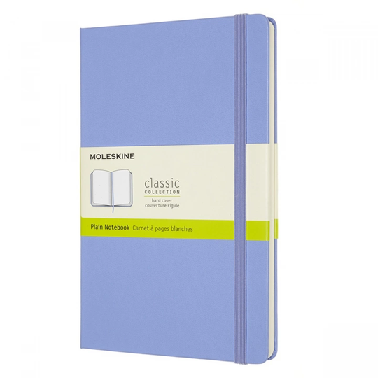 Moleskine Classic Hardcover Large Hydrangea Blue Ruled