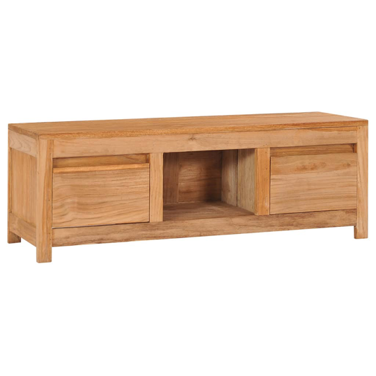 vidaXL TV-taso 100x30x35 cm täysi tiikki