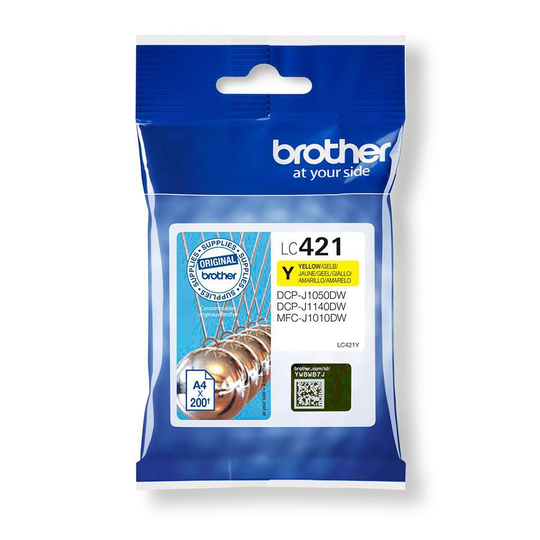 BROTHER 200-page Yellow Ink Cartridge