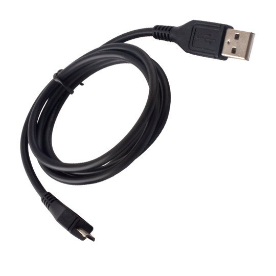 Micro USB lataus ja synkronointikaapeli 1m bulk Musta