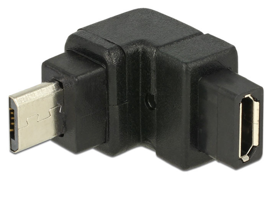This Adapter By Delock Can Be Used To Angle The Micro USB Interface In Case The Existing Micro USB P