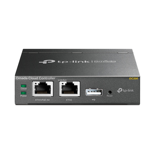 OC200 Omada Clout Controller, Manage Up To 100 EAPs, PoE In, Black