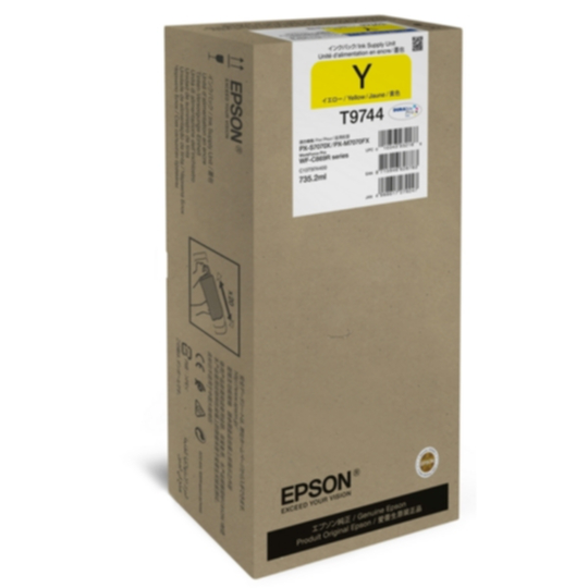 Epson T9744 Mustepatruuna keltainen