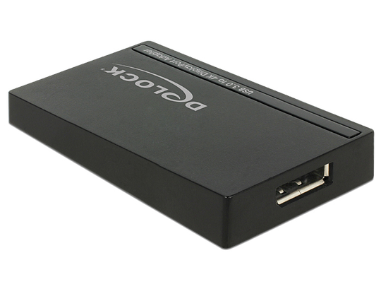 The Adapter By Delock Enables The Connection Of Additional DisplayPort Monitors, Projectors, Etc. To