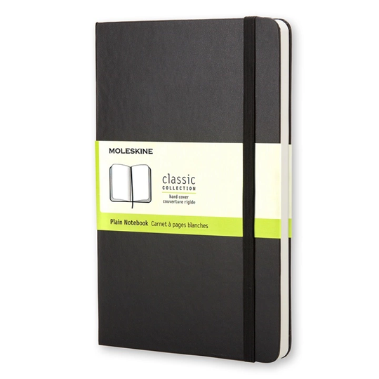 Moleskine Classic Hardcover Large Musta Dotted