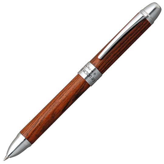 Platinum Cordia Wood Multi pen Red Brown