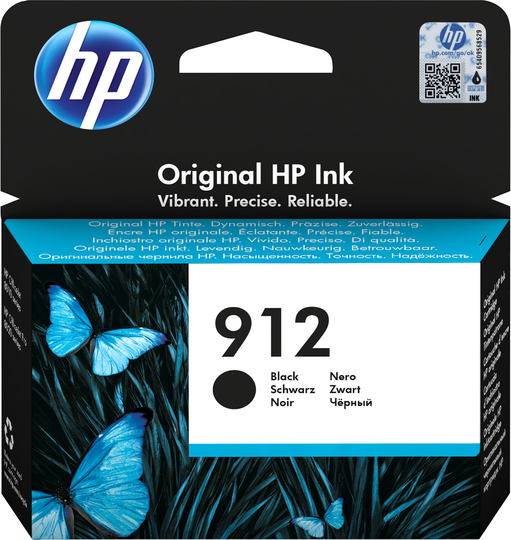 HP 912 Black Original Ink Cr