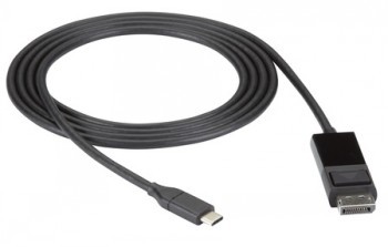 BLACK BOX USB-C ADAPTER CABLE - USB-C TO DISPLAYPORT ADAPTER, 4K60, DP 1.2 ALT MODE 1.8M