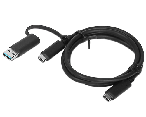 LENOVO HYBRID USB-C WITH USB-A CABLE (2M)
