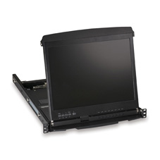 BLACK BOX SERVVIEW V WIDESCREEN WITH 8-PORT KVM SWITCH - DVI-D, USB